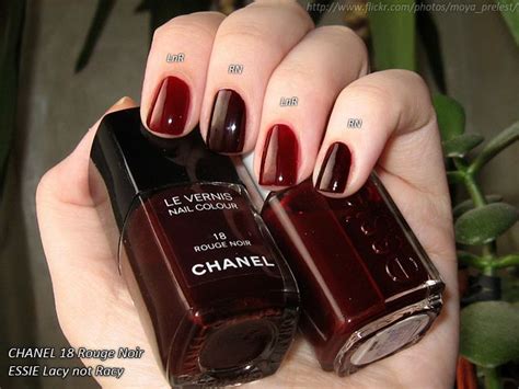 chanel nail design ideas|Chanel nail polish vs essie.